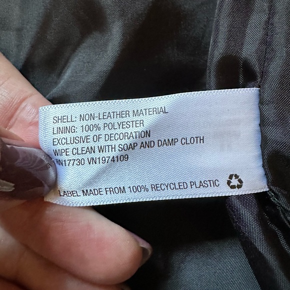 Wild Fable faux-leather moto jacket - Picture 5 of 8